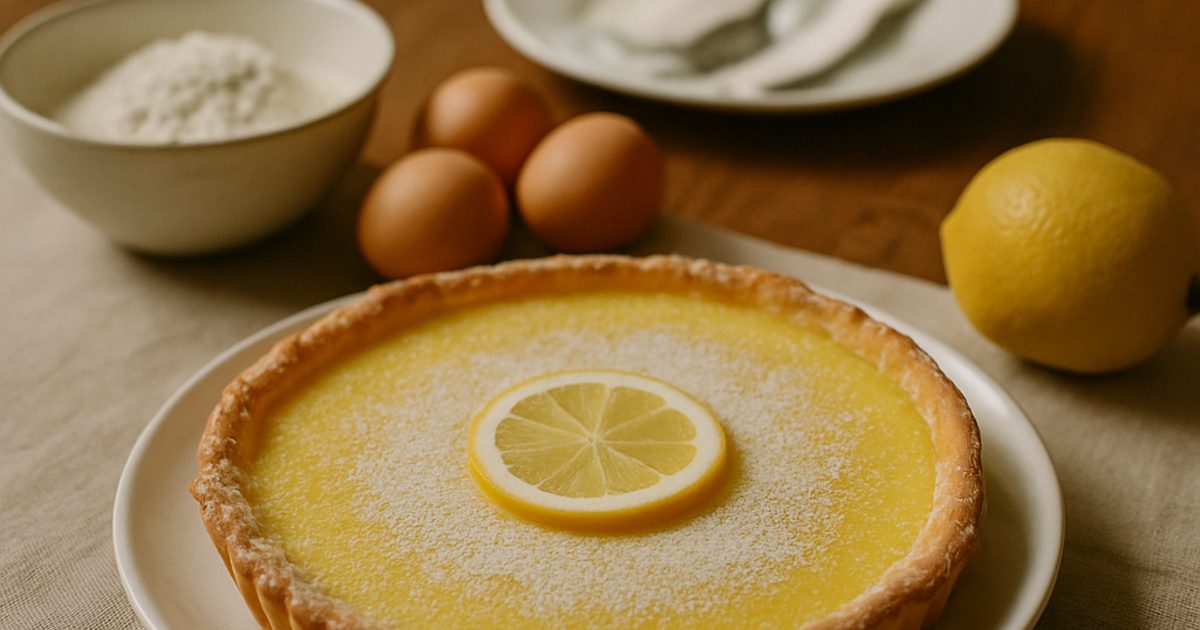 Tarte de Limão Fácil